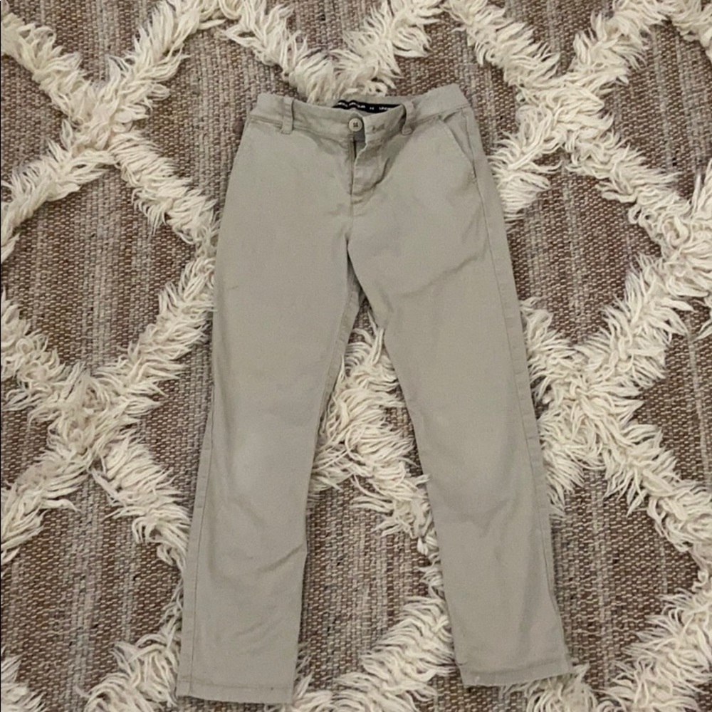Under Armour chinos.